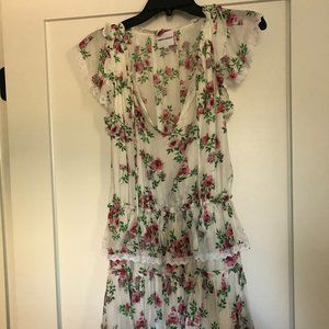 Floral mini dress